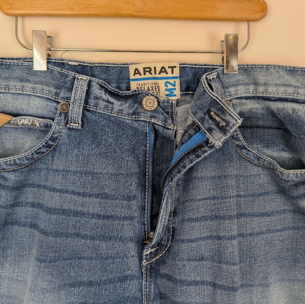 Ariat M2 Relaxed Stirling Stretch Boot Cut Jeans - Picture 4 of 13